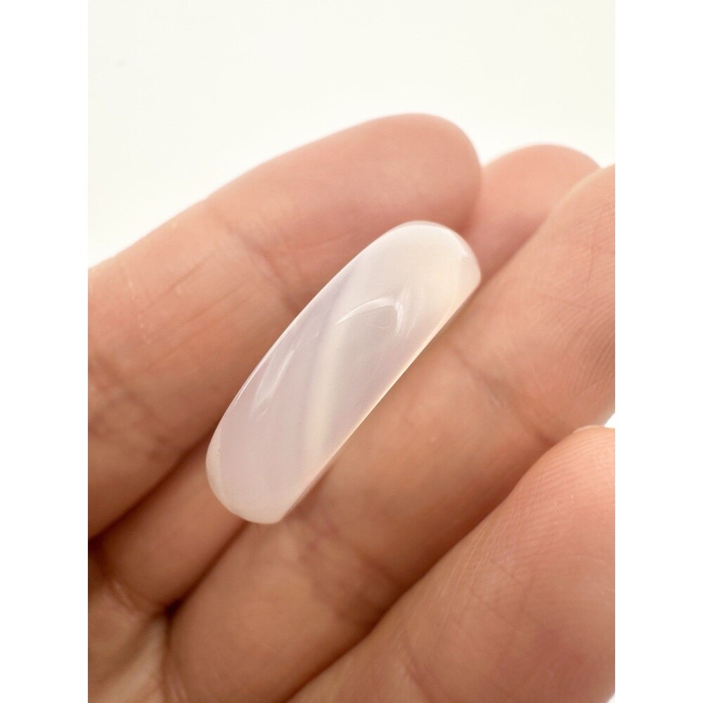Vintage Carved Natural Genuine Stone Ring Size 7.5